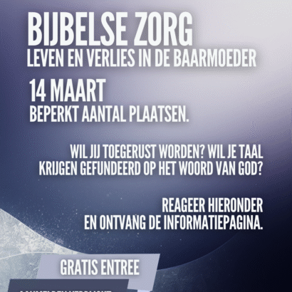 14 maart - Bijbelse Zorg - Brandwijk