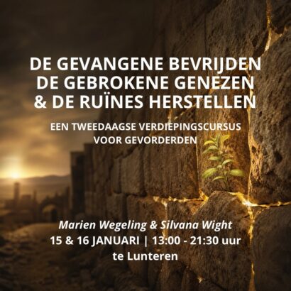 INNERLIJKE GENEZING & BEVRIJDING - TWEEDAAGSE VERDIEPINGSCURSUS 15 & 16 januari 2027